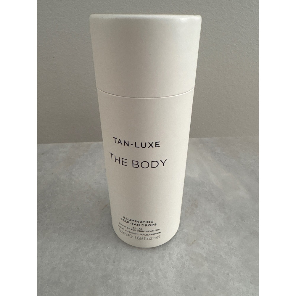 Tan-Luxe The Body Illuminating Self-Tan Drops Light Medium 50ml 1.69 fl oz BL10